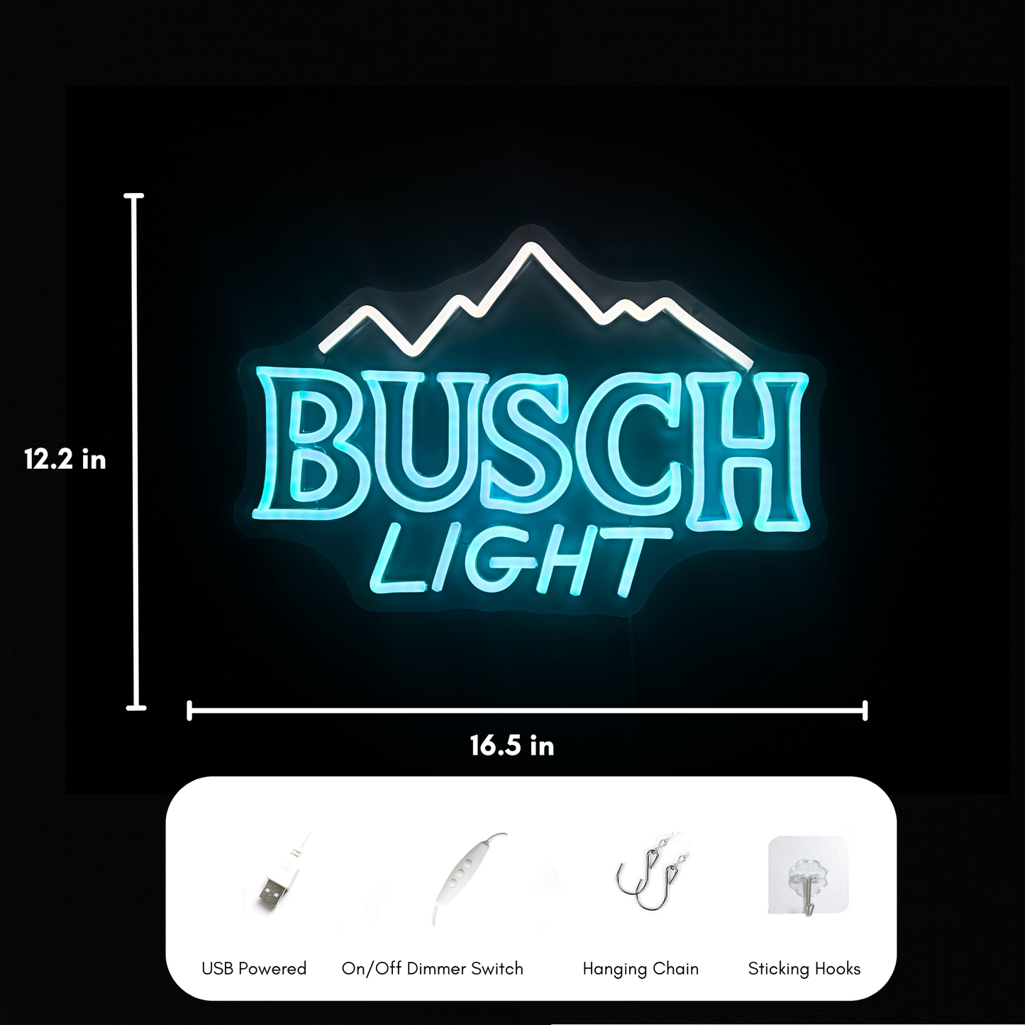 Busch Light Neon Sign